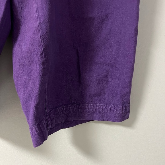 Purple Alia capris - Picture 7 of 9